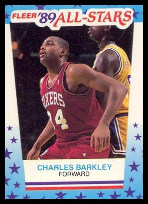1989 Fleer Sticker 04 Charles Barkley